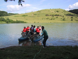 La mise à l'eau